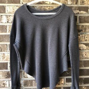 Grey thermal FREE PEOPLE sweater